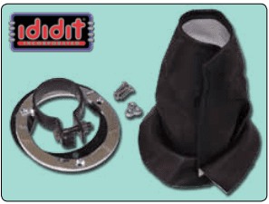 Car shift boot and mounting hardware kit.