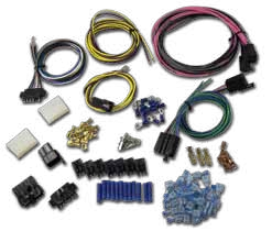 Automotive wiring harness and connector kit.